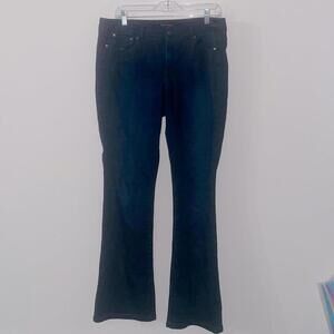 Metaphor Plus Side Dark Wash Denim Jeans Boot Cut Flare